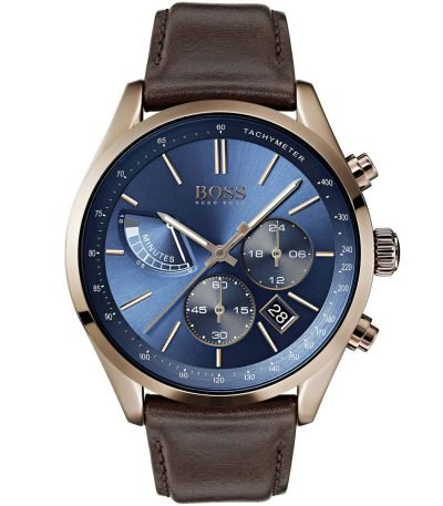 1513604-hugo-boss-watch-men-blue-dial-leather-brown-strap-quartz-analog-chronograph-grand-prix-1
